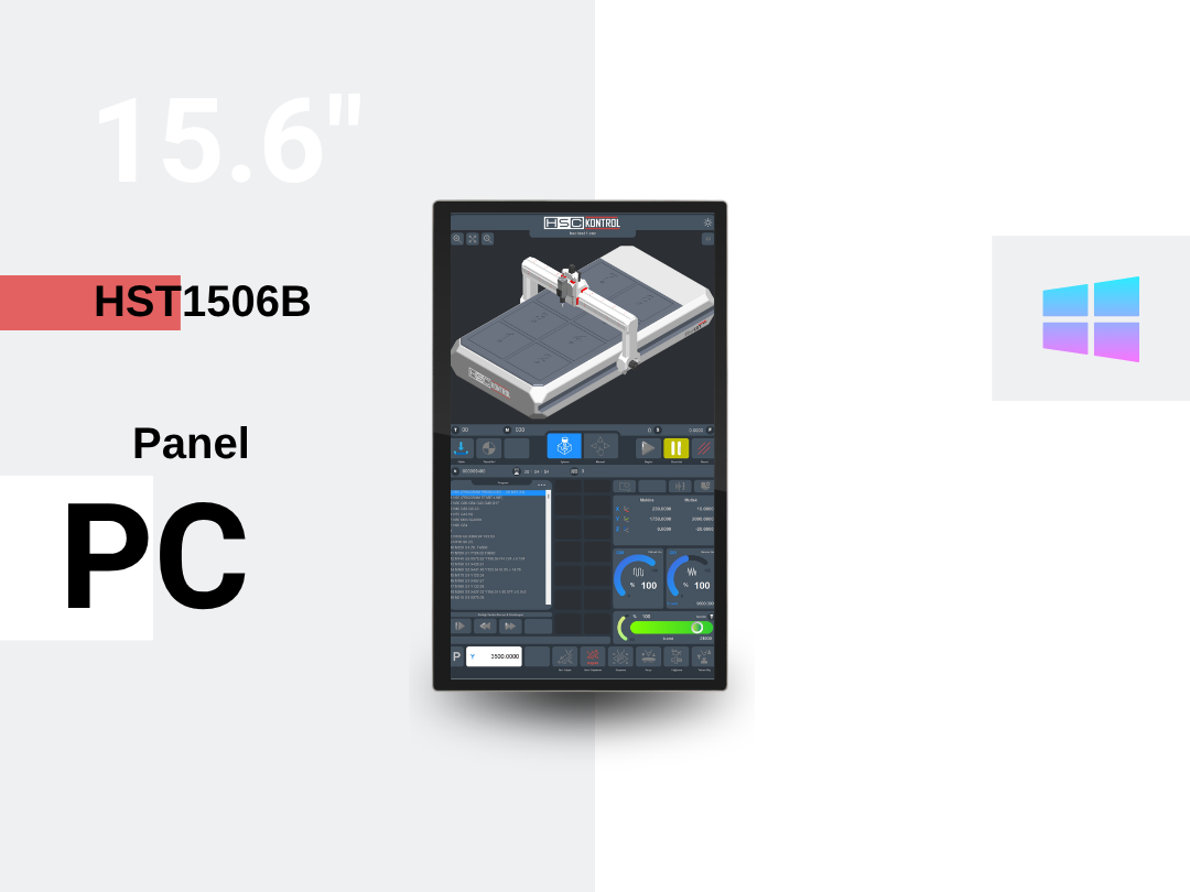 HST1506B 15.6" Panel PC