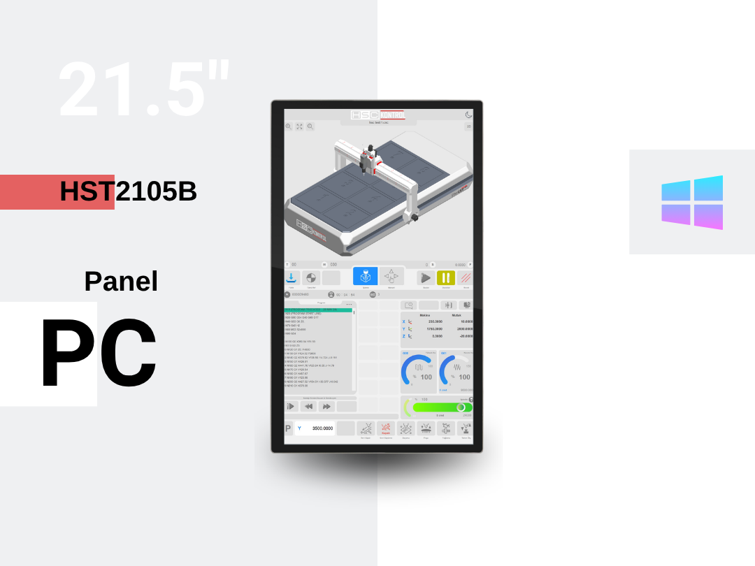 HST2105B 21.5" Panel PC